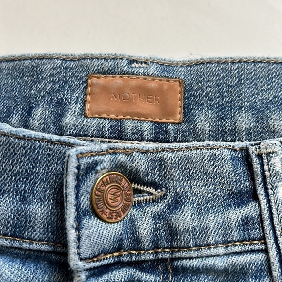 MOTHER The Vamp Fray Crazy Like a Fox Jean Distressed Sz 27 - Picture 7 of 14